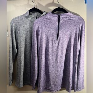 3/4 Athletic Zip-Up